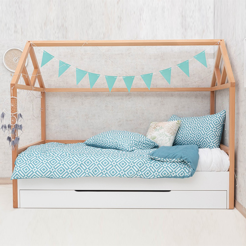 Lit Cabane PILOTI Style Scandinave