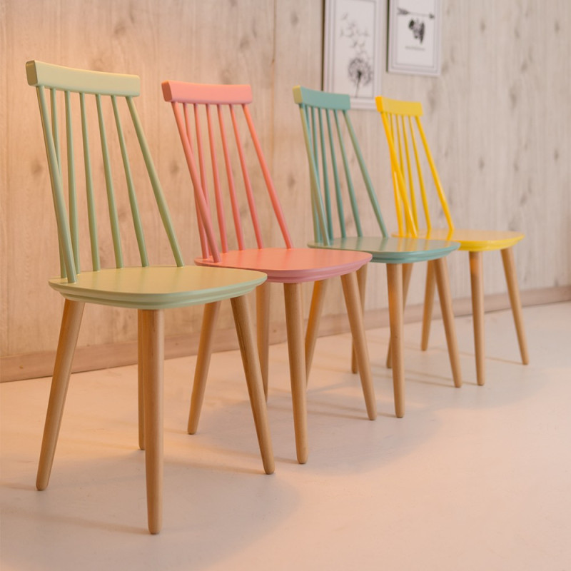 Pack Table LEENA + 4 Chaises IRONICA