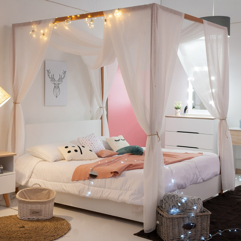 Lit Baldaquin JULIETTE