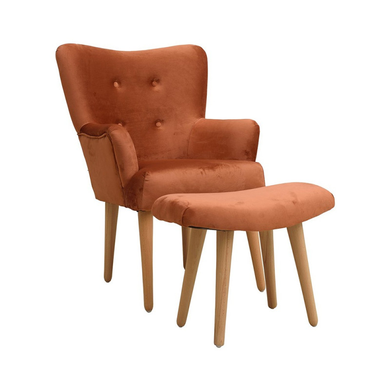 Fauteuil avec Repose Pieds BELVA