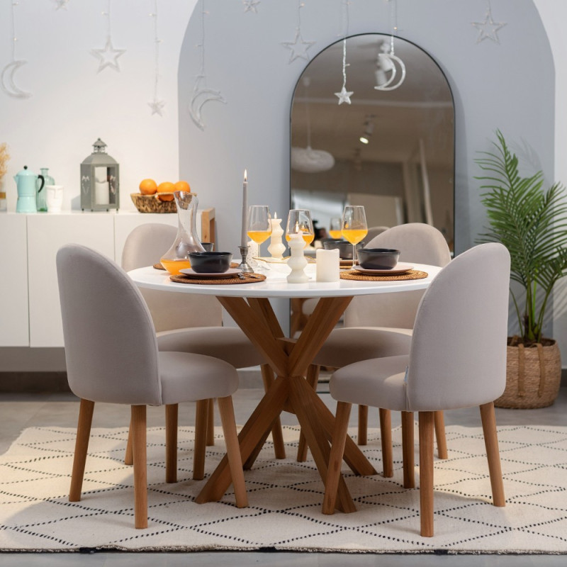 Chaise FIFTIES Capitonnée