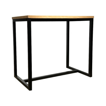 Table Haute 120x60 CM INDUSTRIELLE