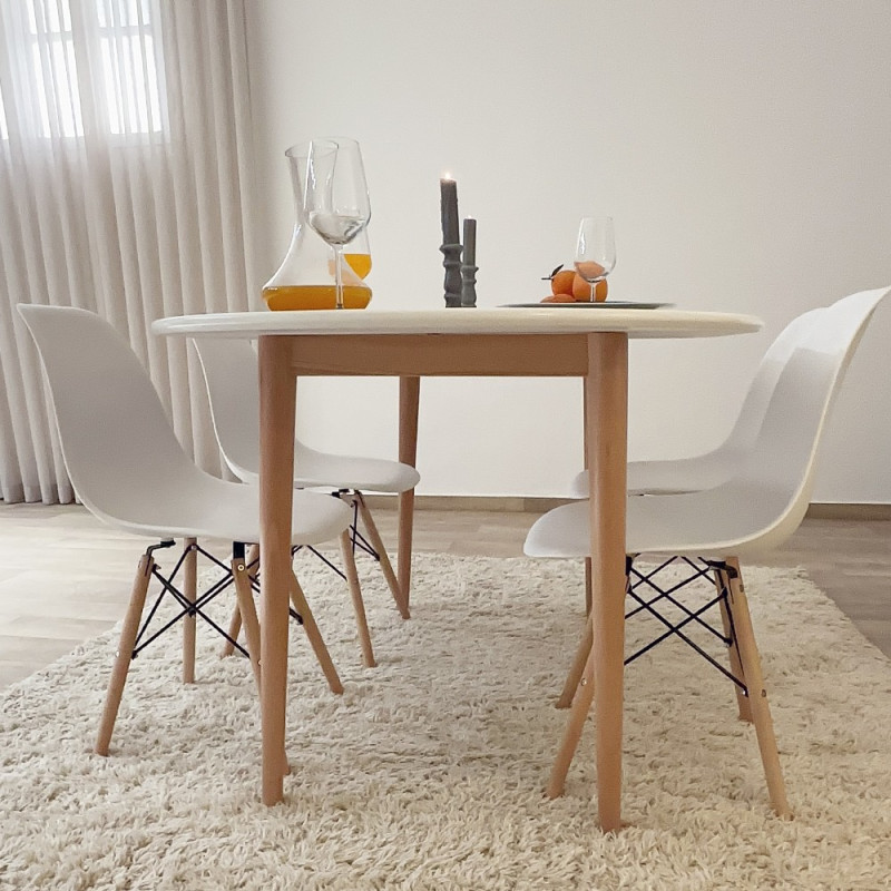 Pack Table SYMPHONIE + 4 Chaises DSW