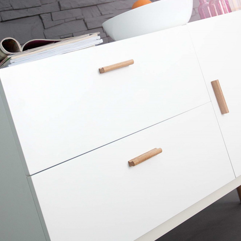 Buffet Scandinave 1 Porte 2 Tiroirs