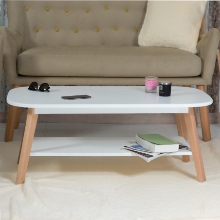 Table Basse DOUBLE PLATEAU