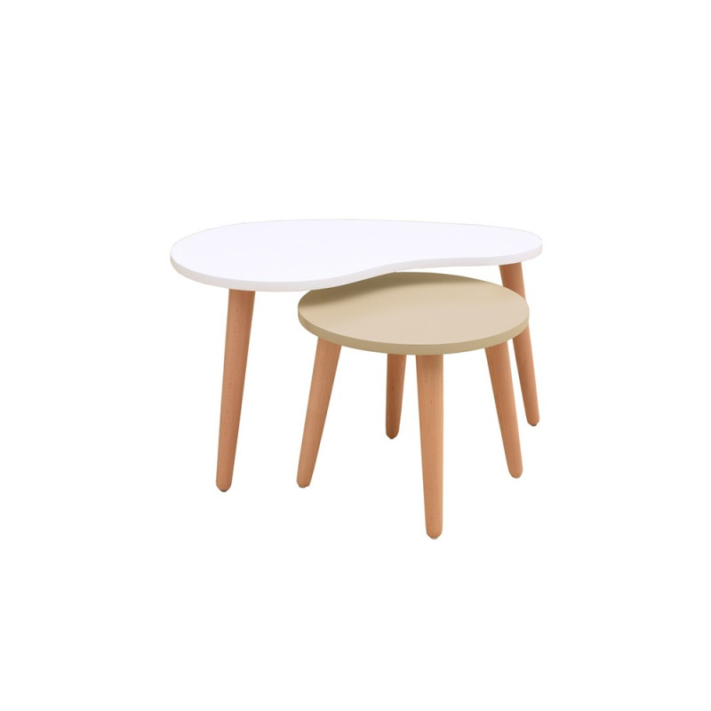 Deux Tables Gigognes NORDIQUE