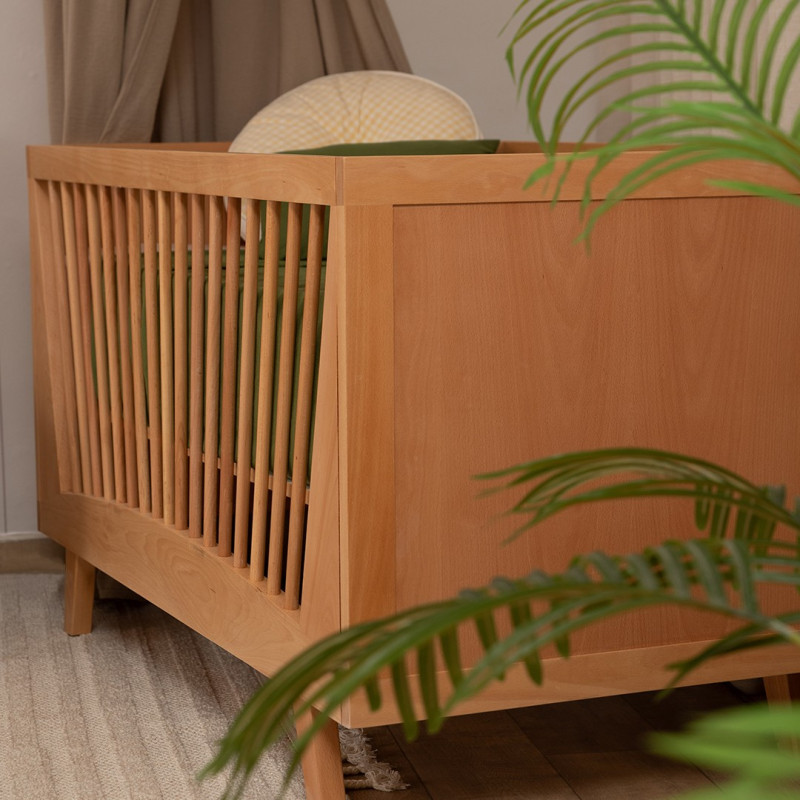Lit Bébé MIA en Bois Hêtre