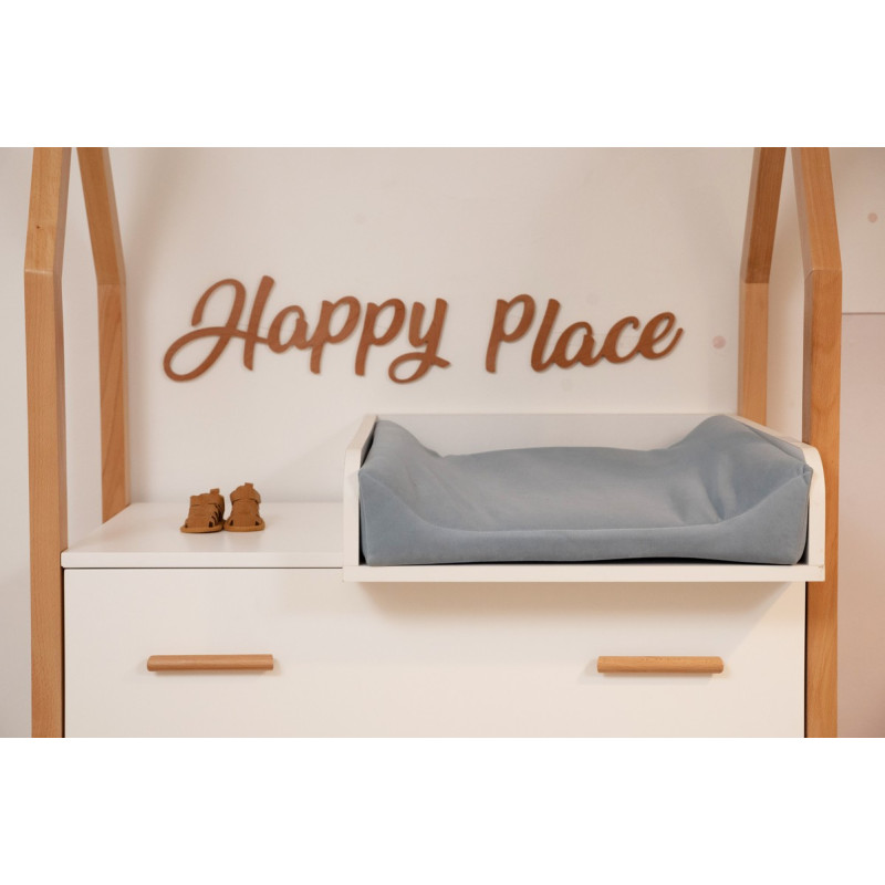 plan à langer blanc pour commode bébé – Bois 62x55 cm plan à langer blanc pour commode bébé – Bois 62x55 cm