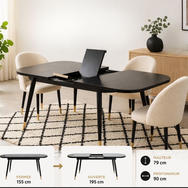 Table Extensible VIVARA