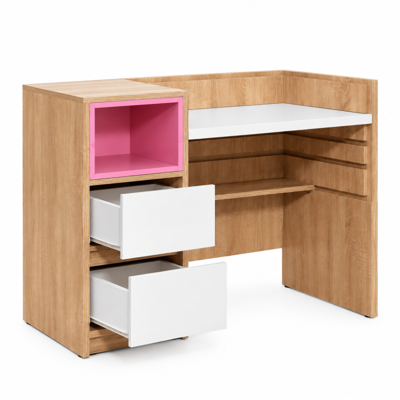 Bureau enfant LÉA – Évolutif 4 niveaux Bureau enfant LÉA – Évolutif 4 niveaux