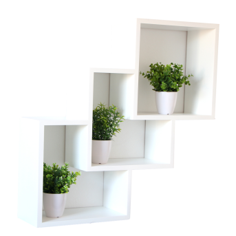 Ensemble de 3 niches Superposées