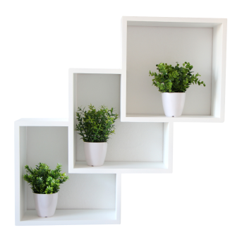 Ensemble de 3 niches Superposées